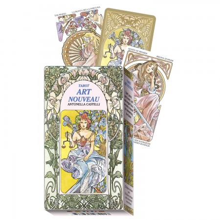 Tarot Art Nouveau kortos Lo Scarabeo